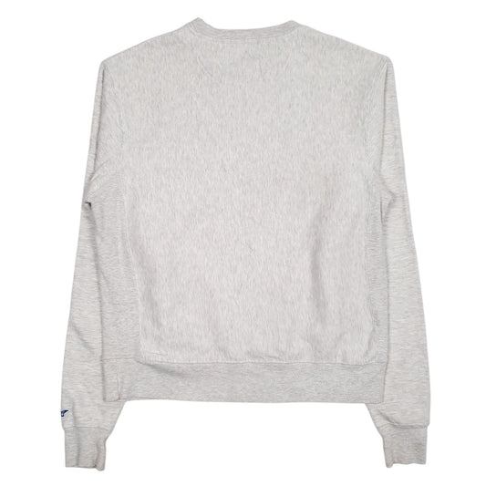 Mens Grey Blue 84 Door County Wisconsin Crewneck Jumper