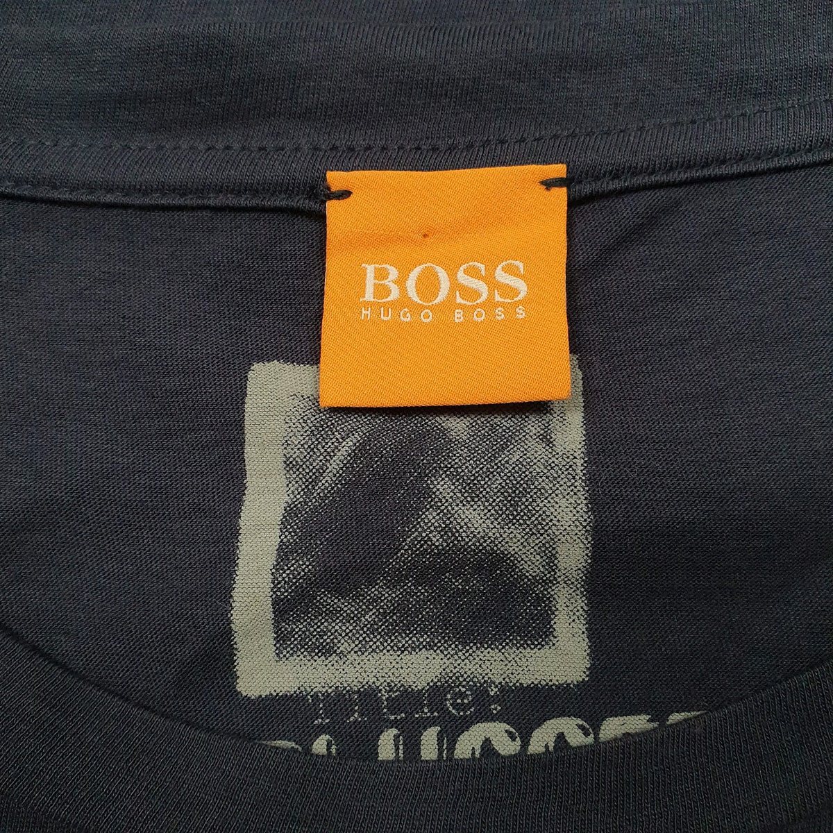 Mens Navy Hugo Boss   T Shirt