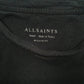 Mens Black All Saints   T Shirt