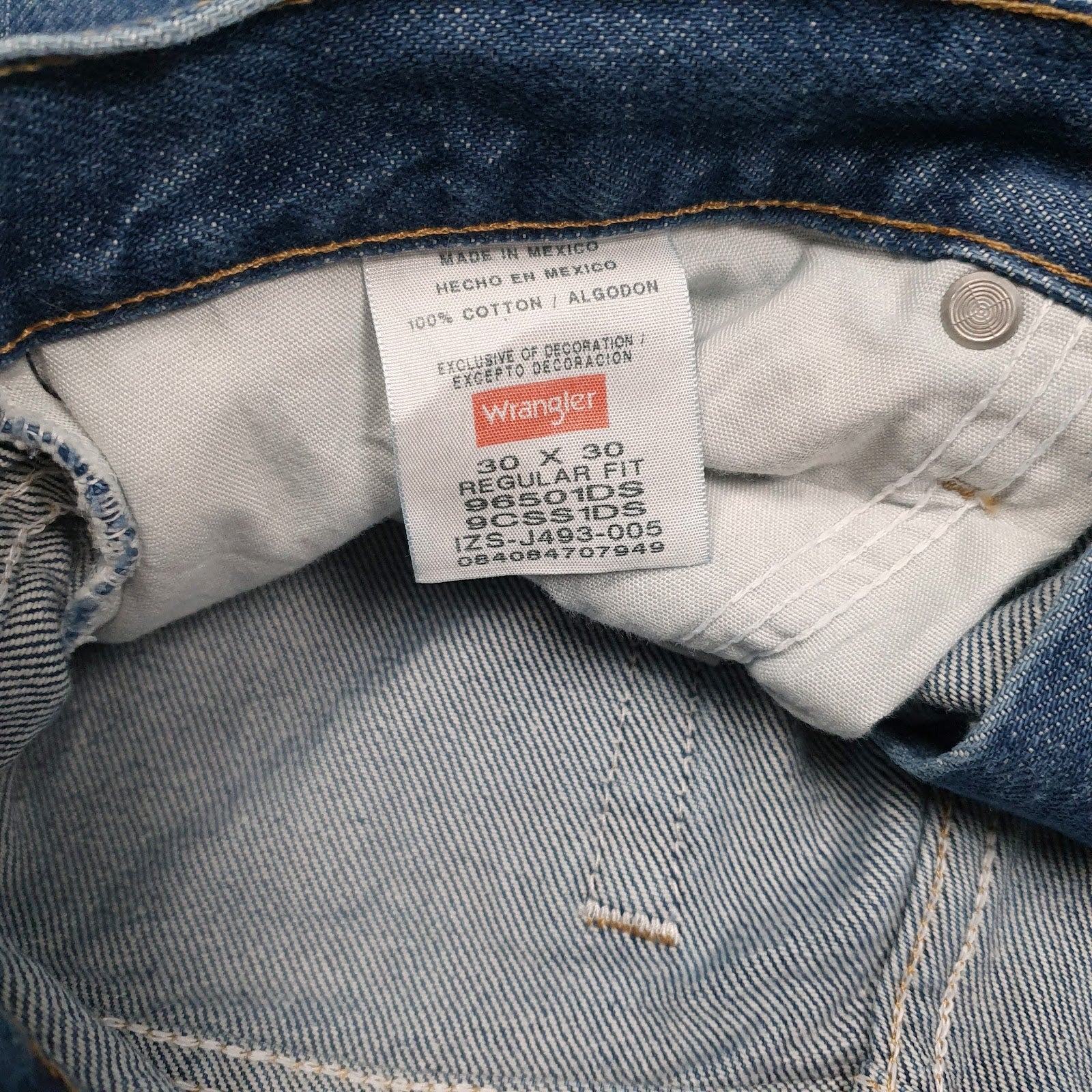 Mens Blue Wrangler   Jeans