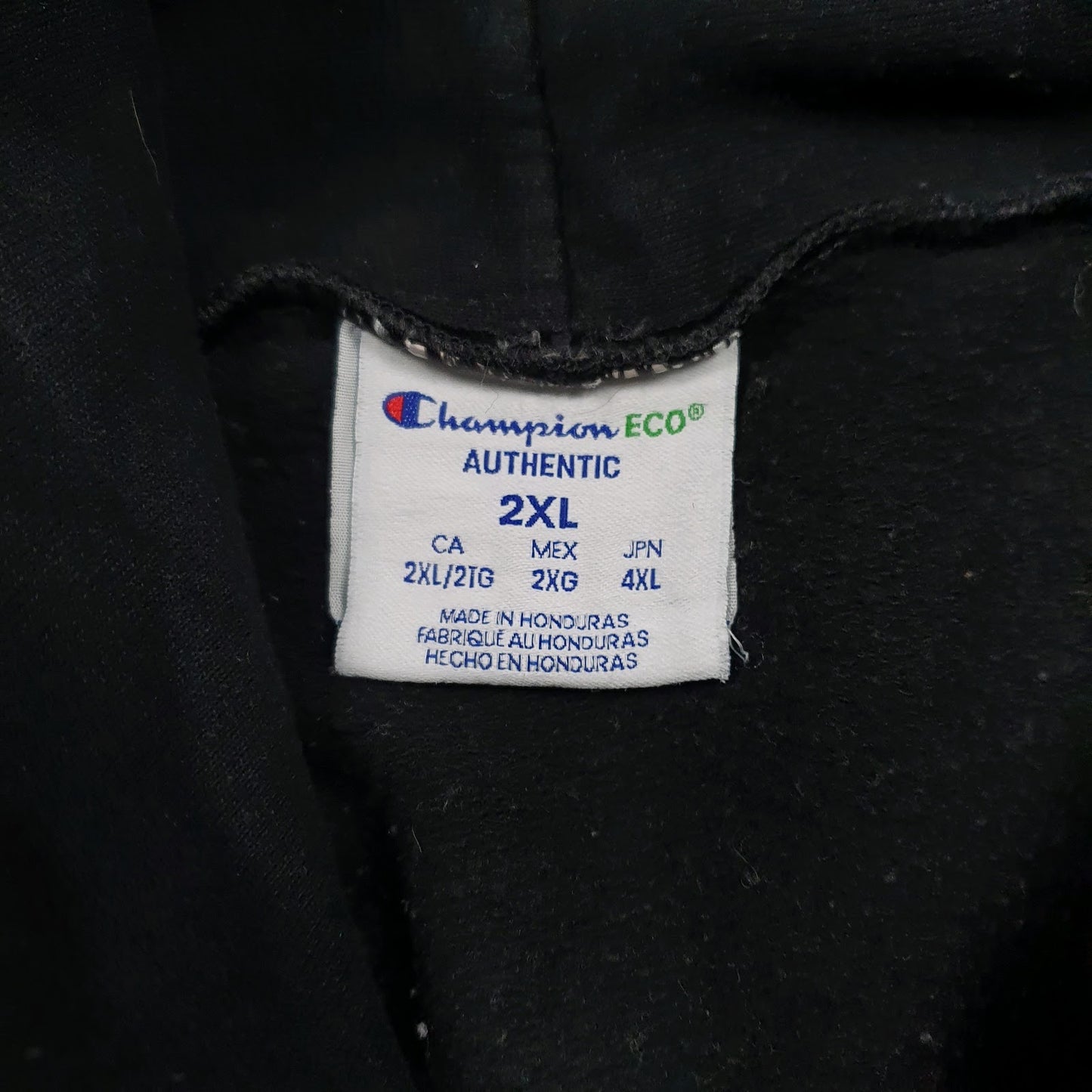 Mens Black Champion Barstool Sports Hoodie Jumper