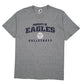 Mens Grey Fruit Of The Loom Eagles Volleyball Short Sleeve T Shirt