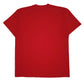 Mens Red Fruit Of The Loom Empire State  T Shirt