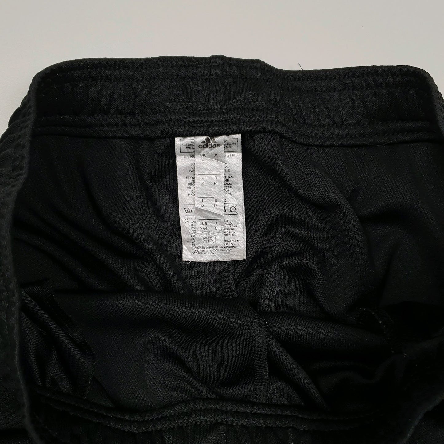 Mens Black Adidas Bison  Trousers