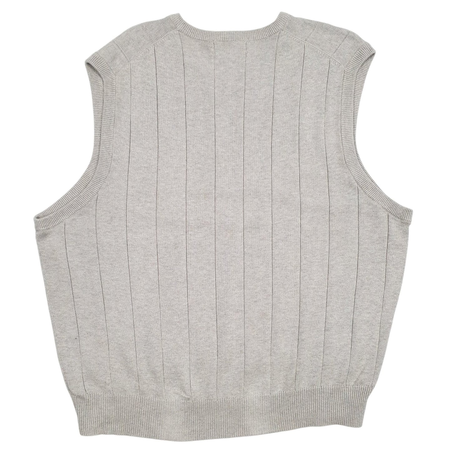 Mens Grey Ralph Lauren Golf Vest Jumper