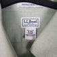 Mens Green L.L.Bean Apple Rock  Shirt