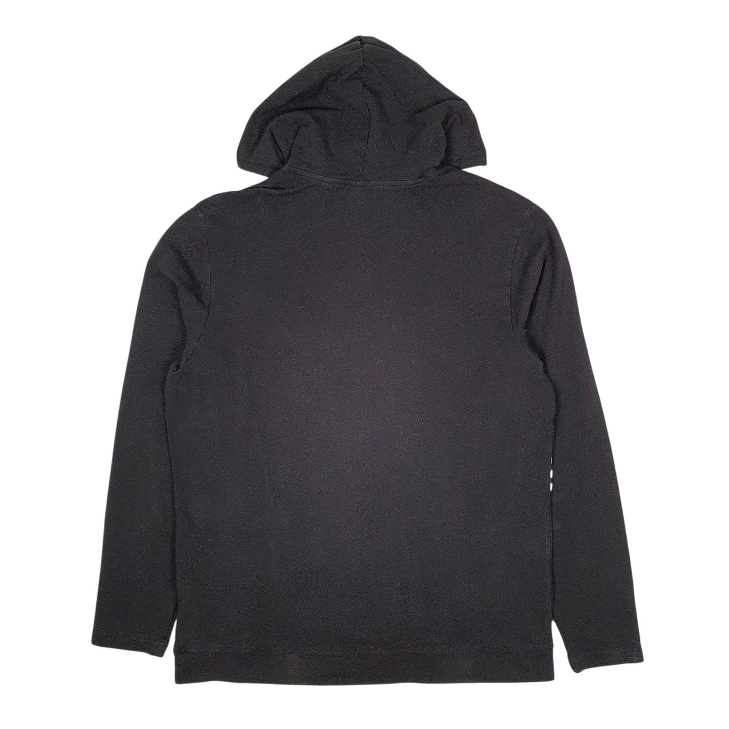 Mens Black Adidas Lightweight Hoodie Jumper