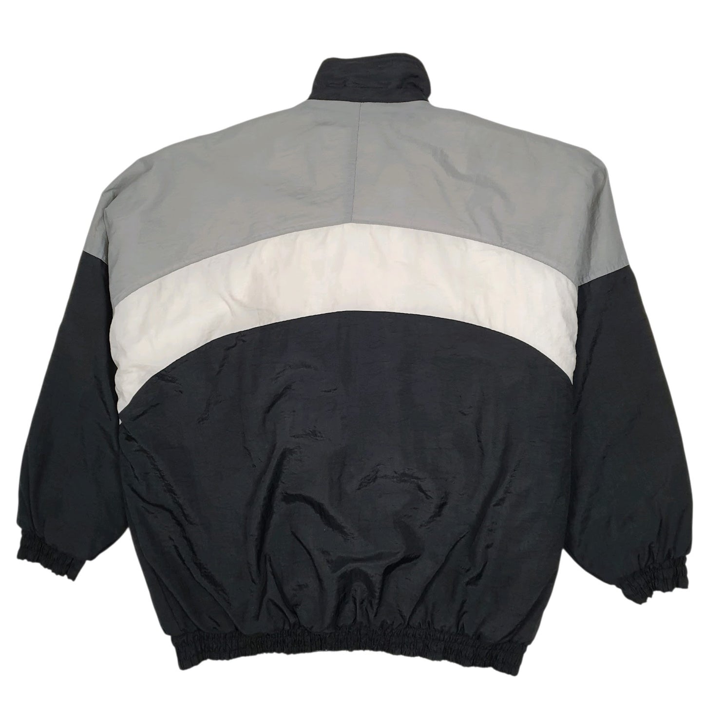 Mens Black Reebok Vintage 90s Windbreaker  Coat