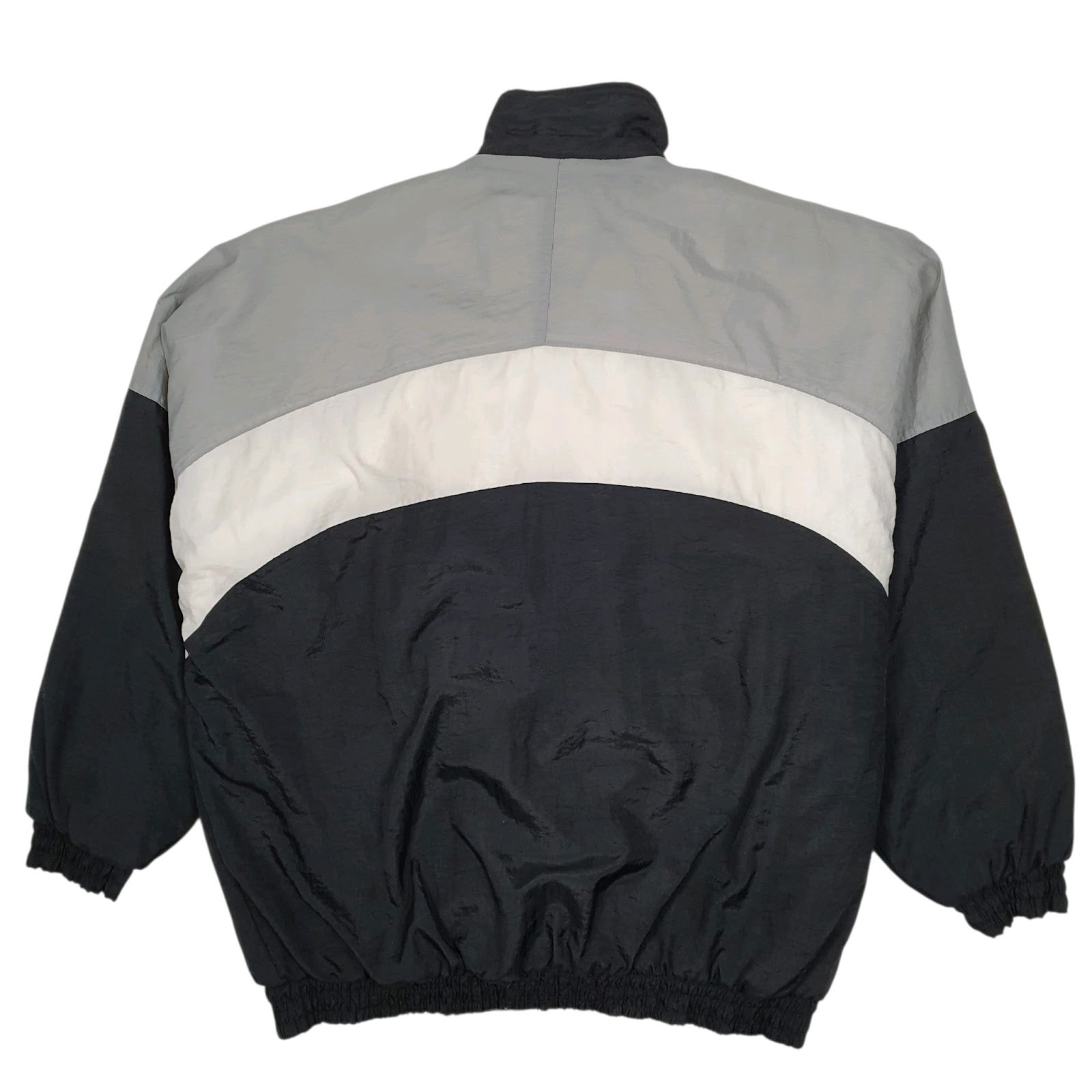 Mens Black Reebok Vintage 90s Windbreaker  Coat