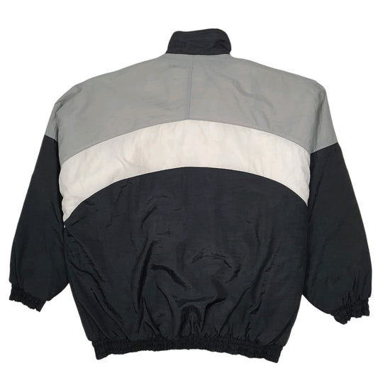 Mens Black Reebok Vintage 90s Windbreaker  Coat