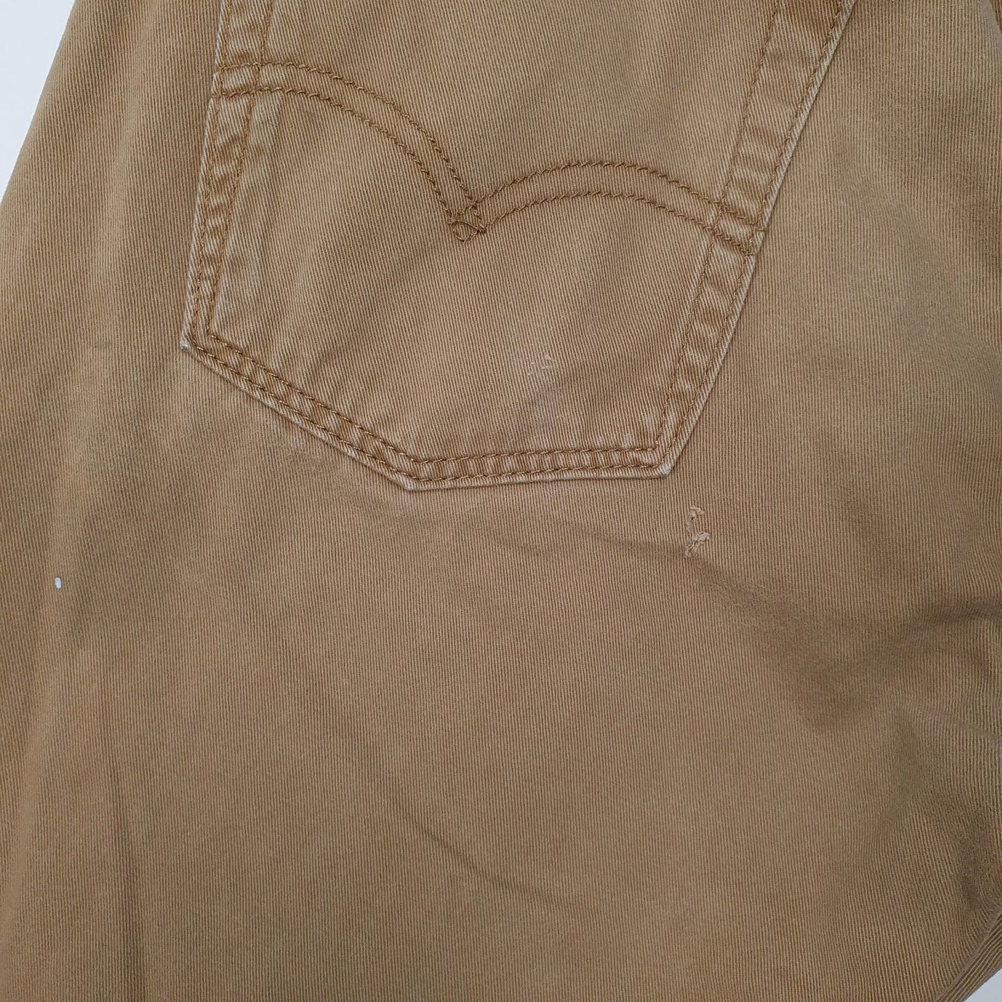Mens Beige Levis 514  Trousers