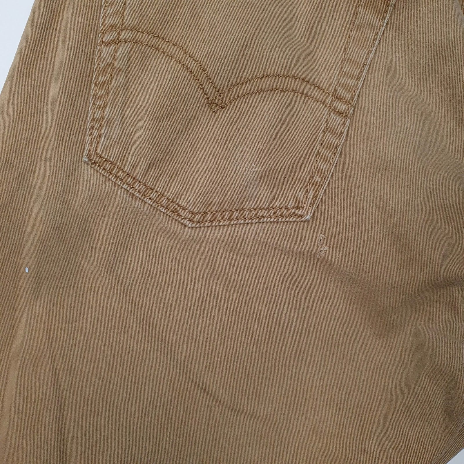 Mens Beige Levis 514  Trousers
