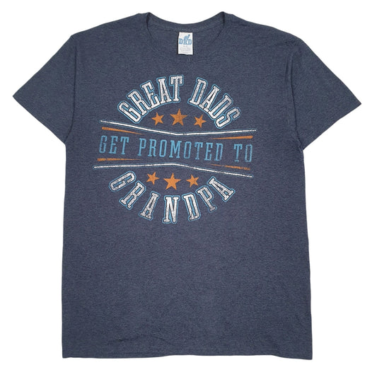 Mens Grey Dad  Short Sleeve T Shirt