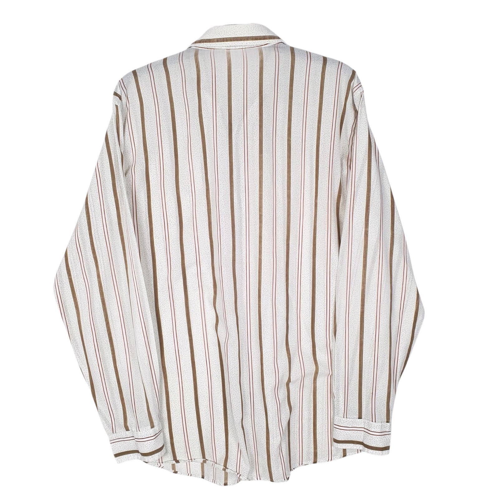 Mens Cream Hette Made In Italy  Shirt