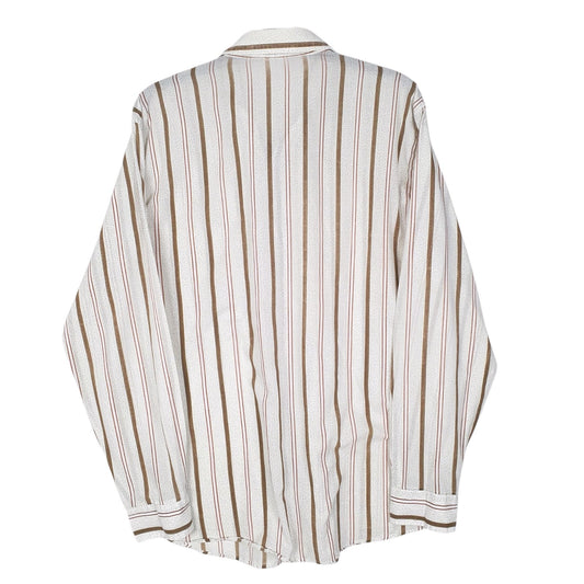 Mens Cream Hette Made In Italy  Shirt