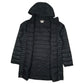 Womens Black Columbia Sportswear Company Parka Longline Trench Crewneck Coat