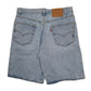 Mens Blue Levis 550 Vintage 90s  Shorts