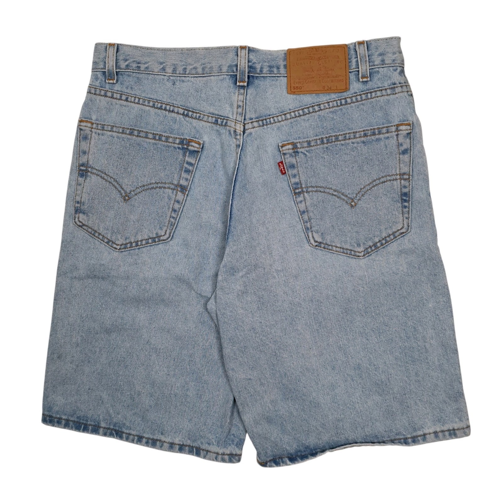 Mens Blue Levis 550 Vintage 90s  Shorts