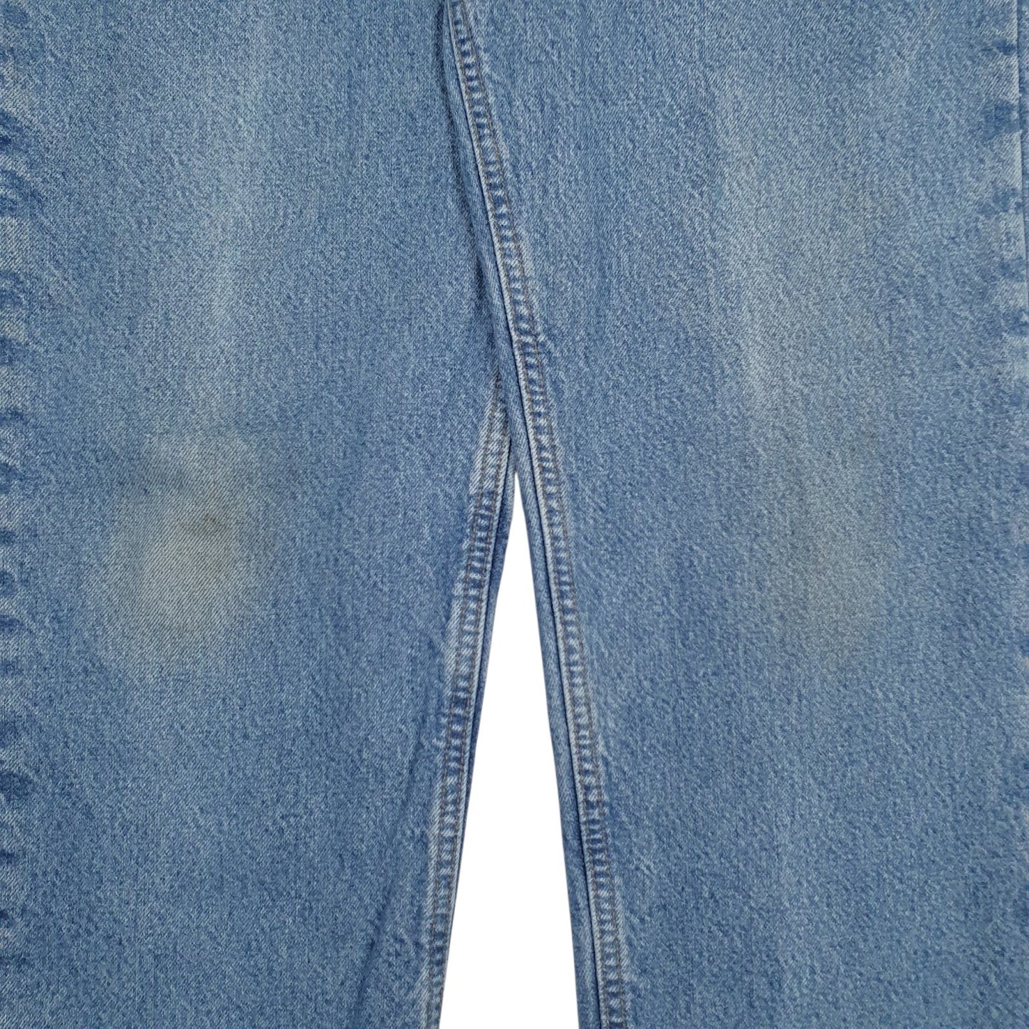 Mens Blue Carhartt Flannel Lined  Jeans