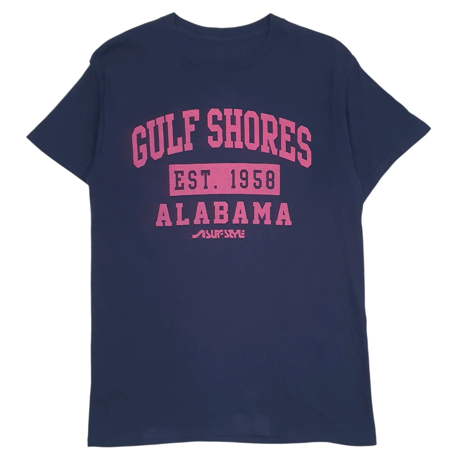Womens Navy Unbranded  Short Sleeve T Shirt