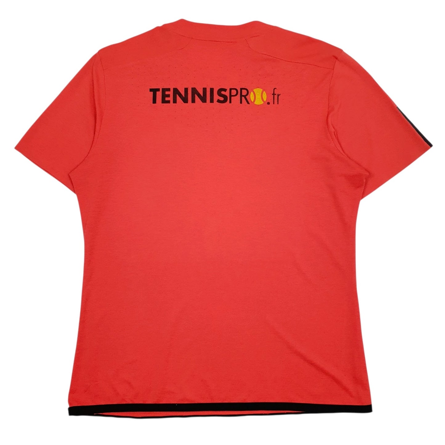 Mens Red Adidas Tennis Club Strasbourg Clima Chill Active Wear  T Shirt