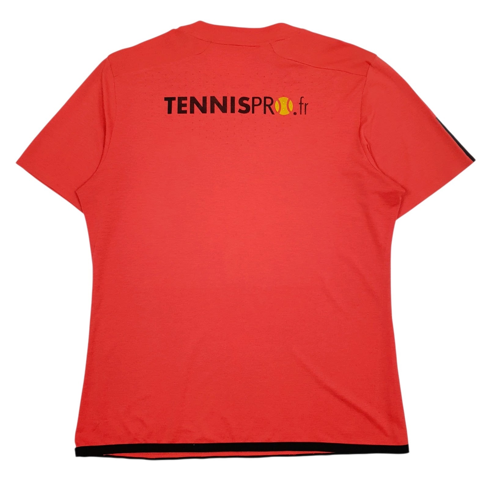 Mens Red Adidas Tennis Club Strasbourg Clima Chill Active Wear  T Shirt