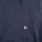 Mens Navy Carhartt  Hoodie Jumper