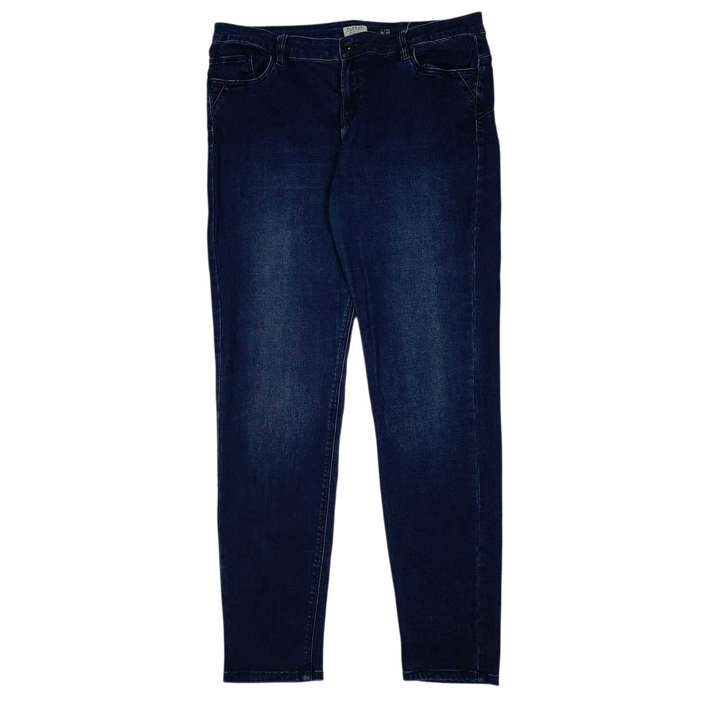 Womens Blue Push Up  Casual JeansW34 L30