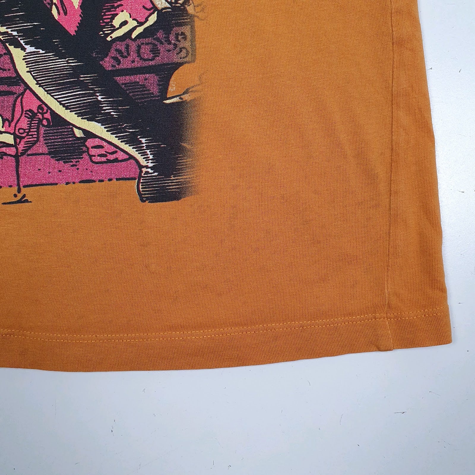 Mens Orange Marvel Doctor Strange  T Shirt