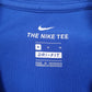 Mens Blue Nike Dri-Fit  T Shirt