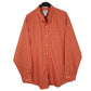 Mens Orange L.L.Bean  Long Sleeve Shirt