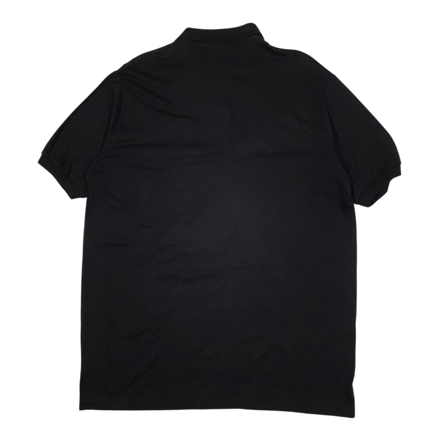 Mens Black Hanes Stedman Vintage 90s  Polo Shirt