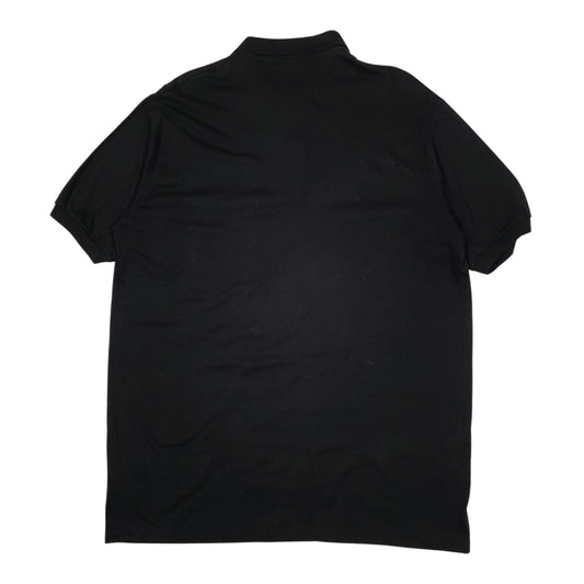Mens Black Hanes Stedman Vintage 90s  Polo Shirt