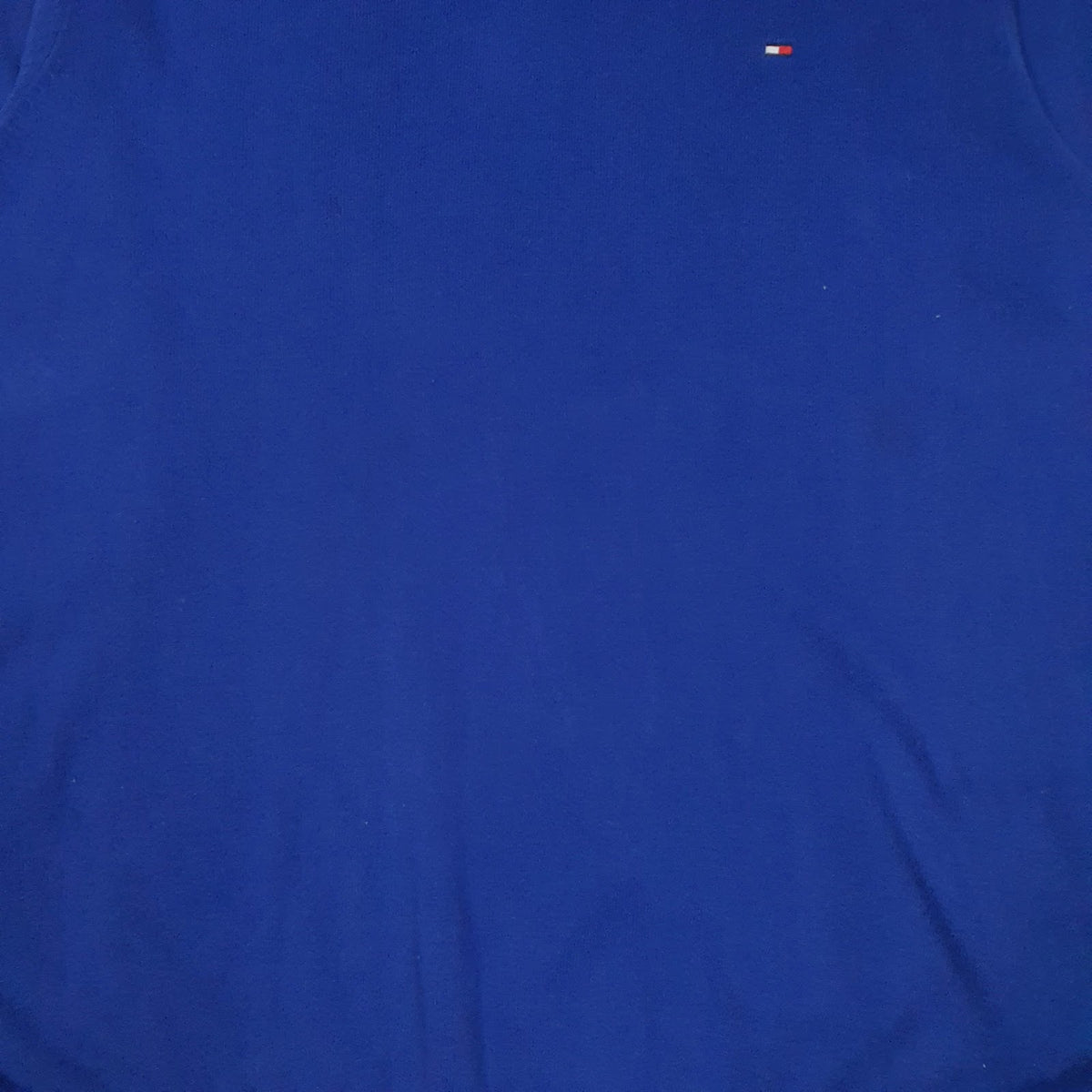 Mens Blue Tommy Hilfiger  V Neck Jumper