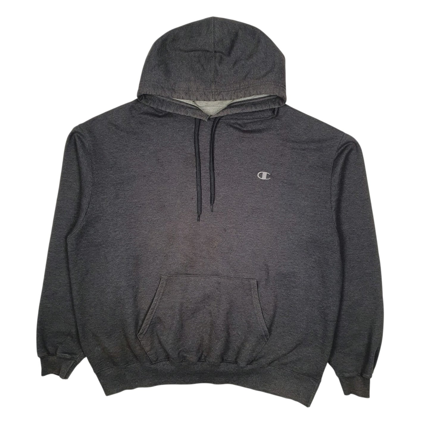 Mens Grey Champion  Hoodie Jumper