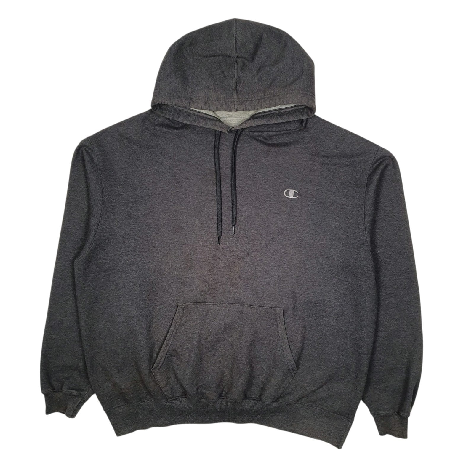 Mens Grey Champion  Hoodie Jumper