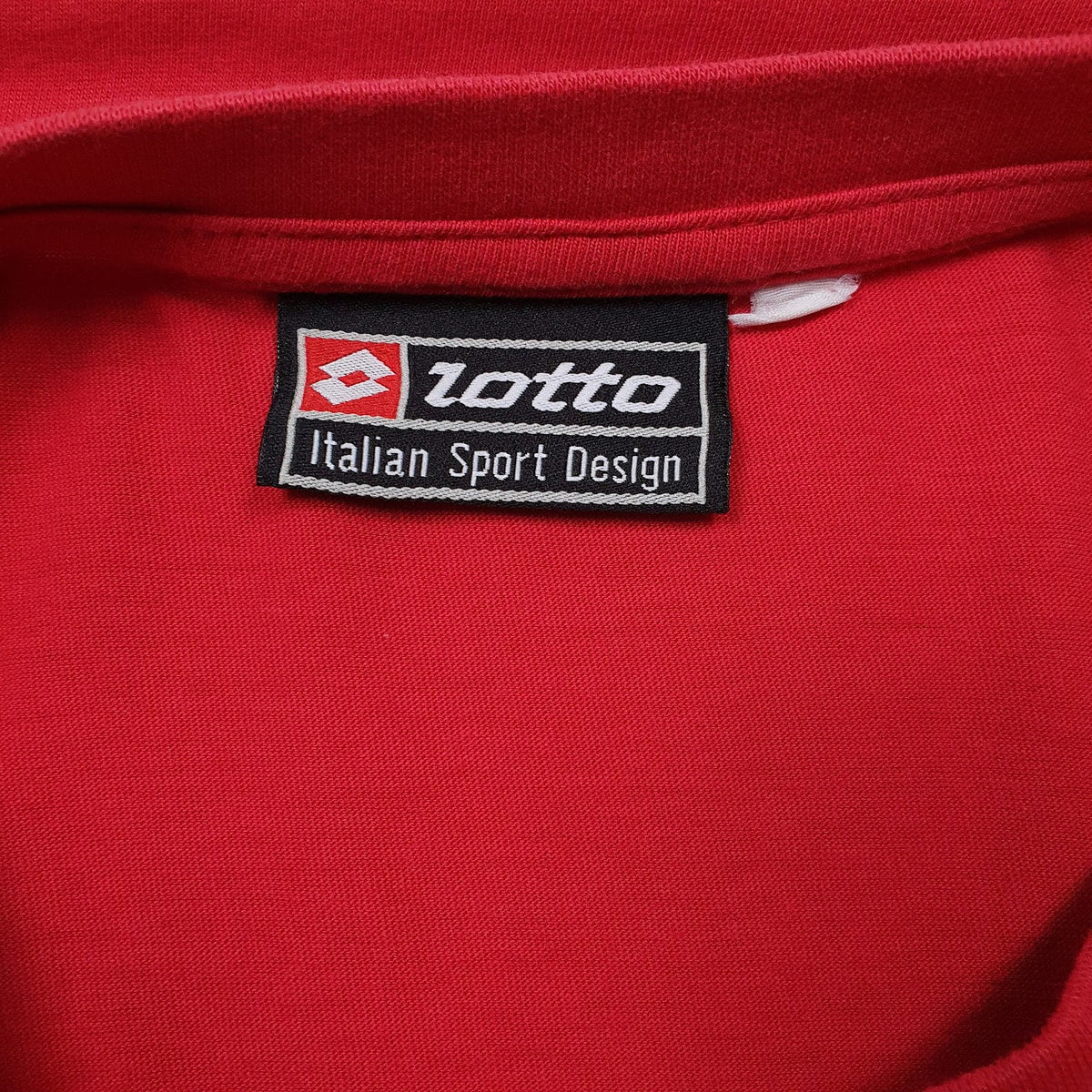 Mens Red Lotto   T Shirt