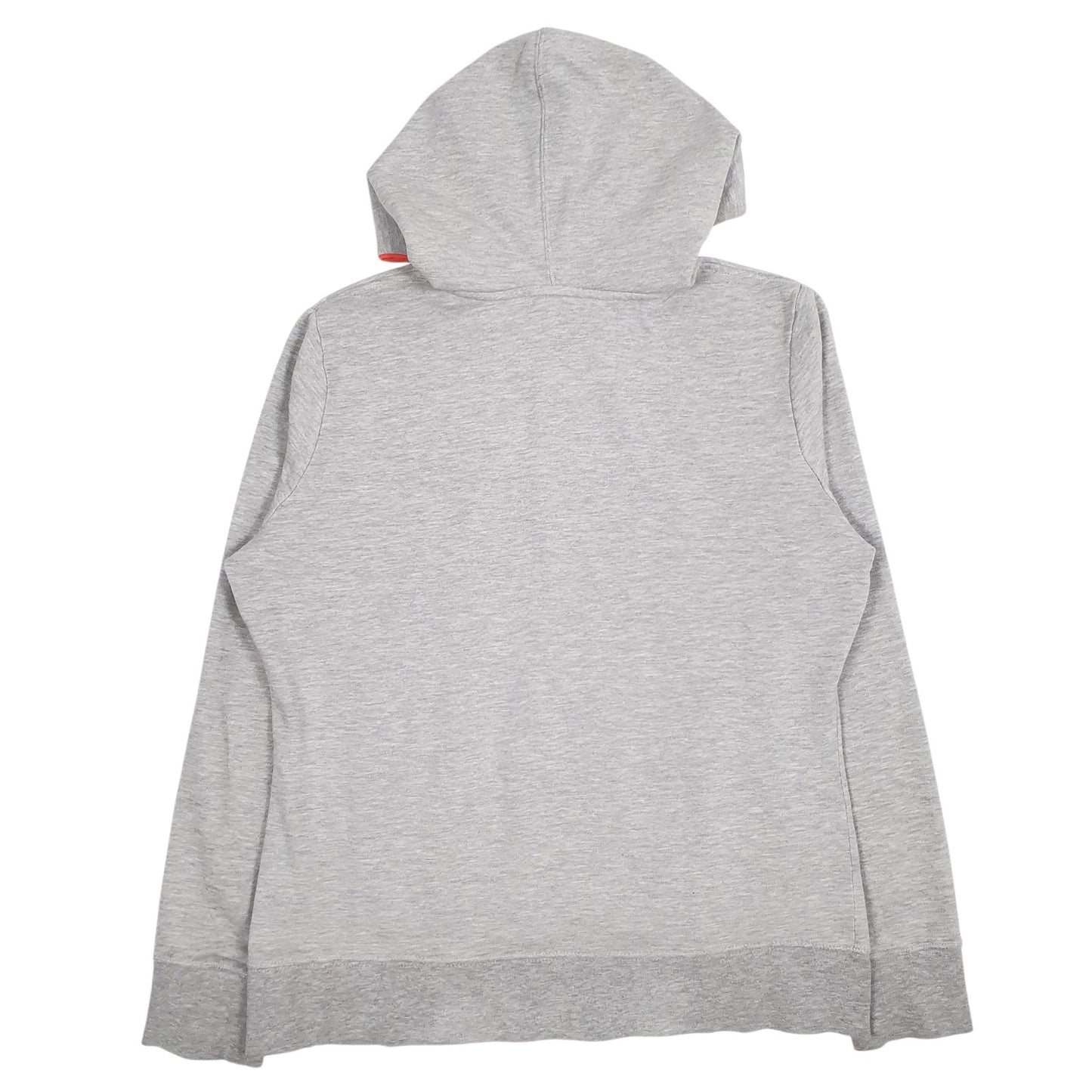 Womens Grey The North Face Spellout Hoodie Jumper