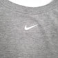 Mens Grey Nike  V Neck T Shirt