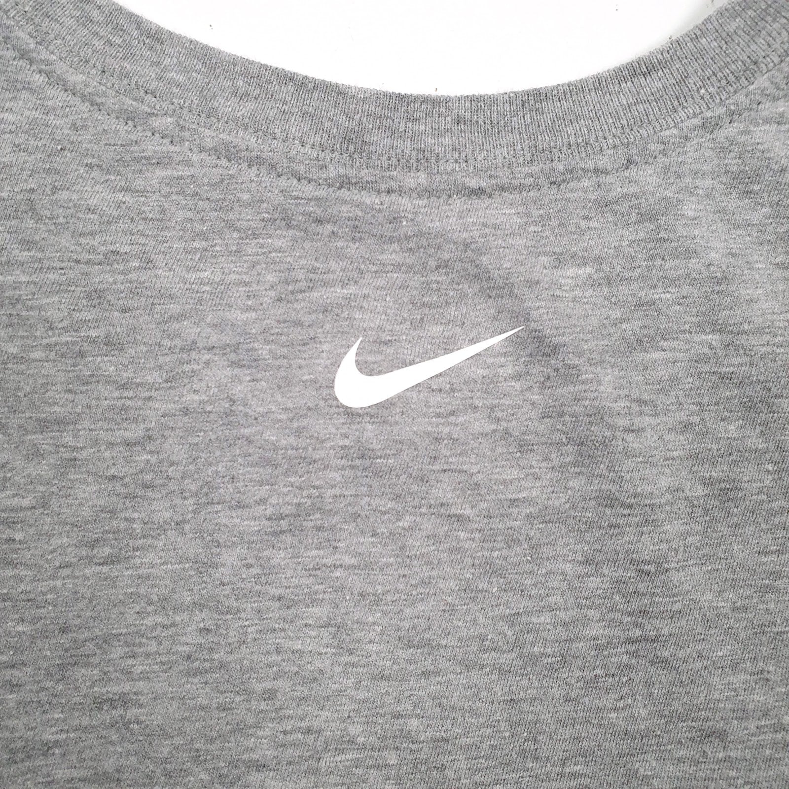 Mens Grey Nike  V Neck T Shirt