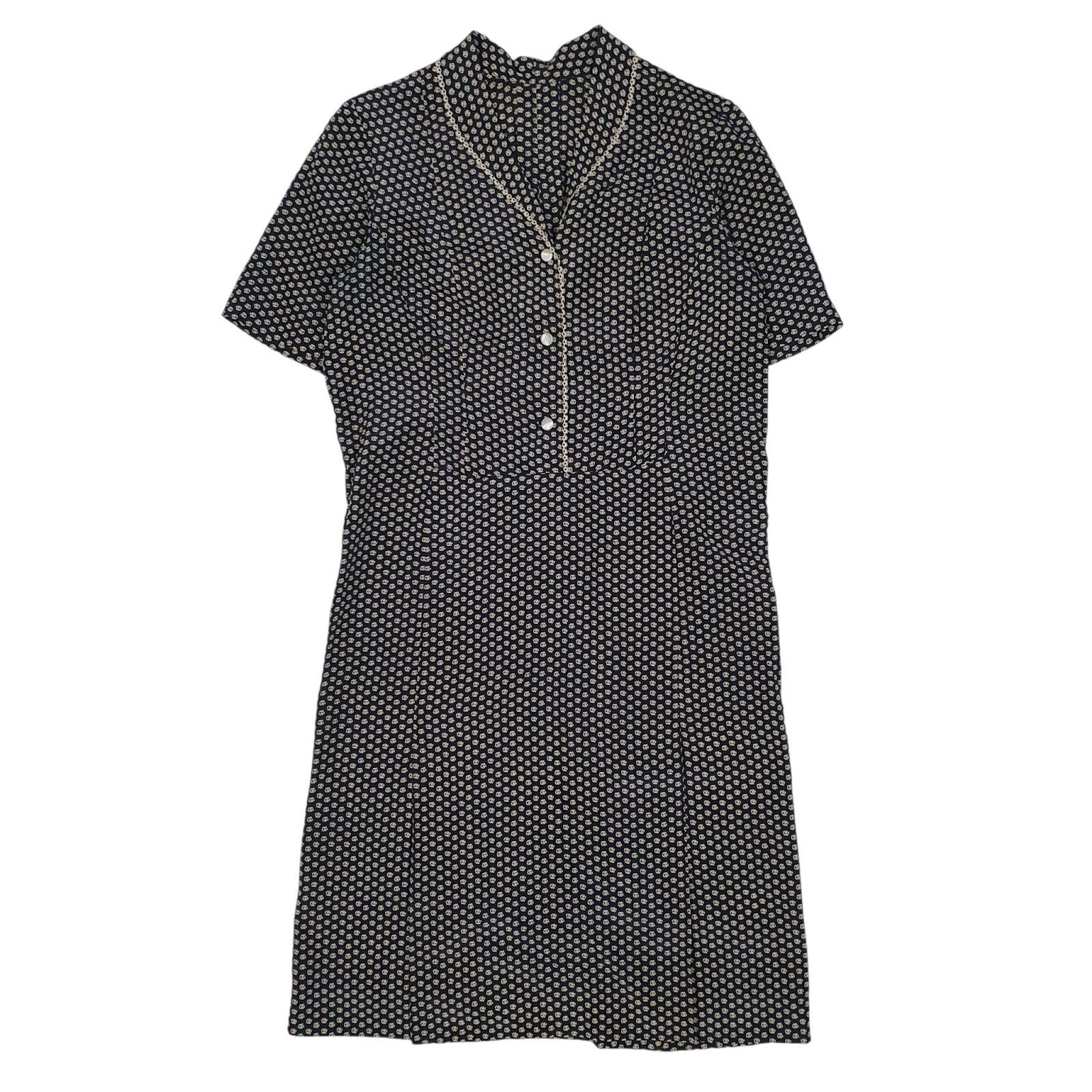 Womens Black Unbranded Tea Short Sleeve Dress