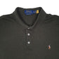 Mens Green Polo Ralph Lauren Custom Slim Fit  Polo Shirt