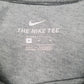Mens Grey Nike Spellout  T Shirt