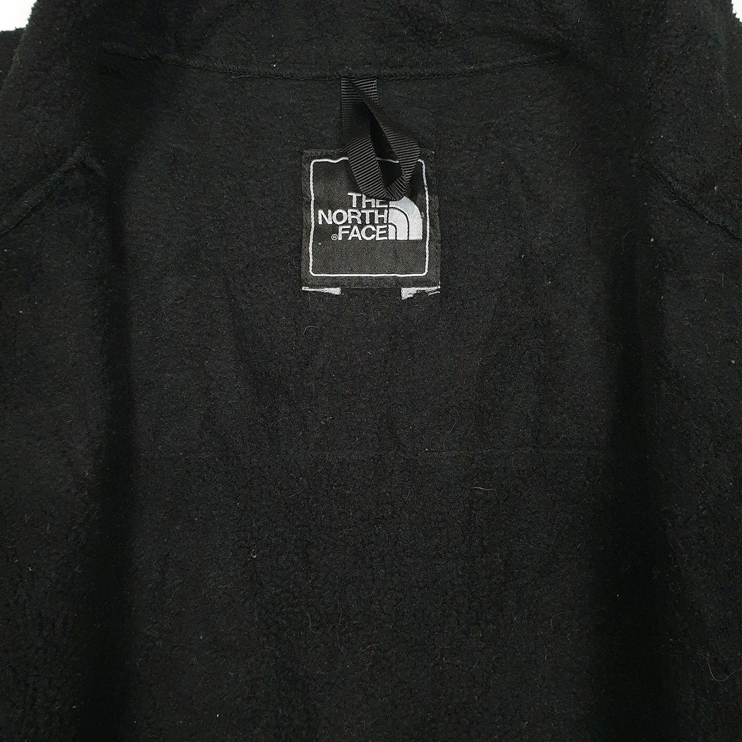 Mens Black The North Face Denali Full Zip Jumper