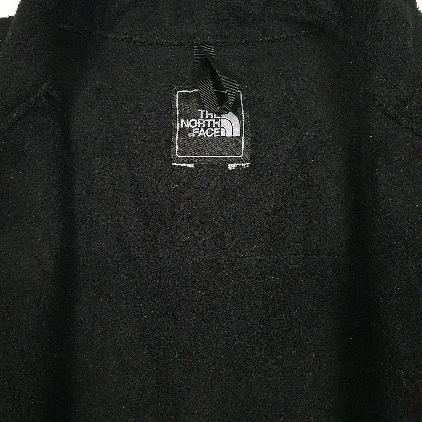 Mens Black The North Face Denali Full Zip Jumper