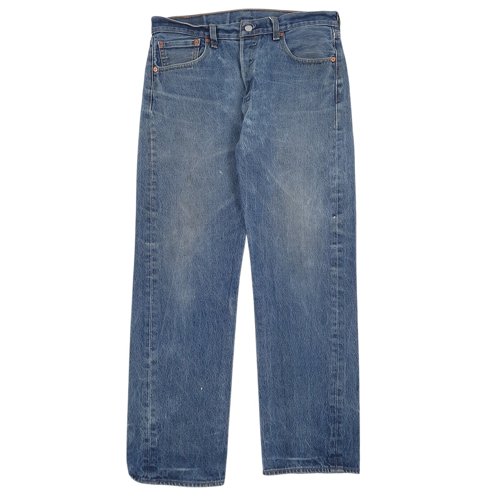 Mens Blue Levis  501 JeansW34 L30