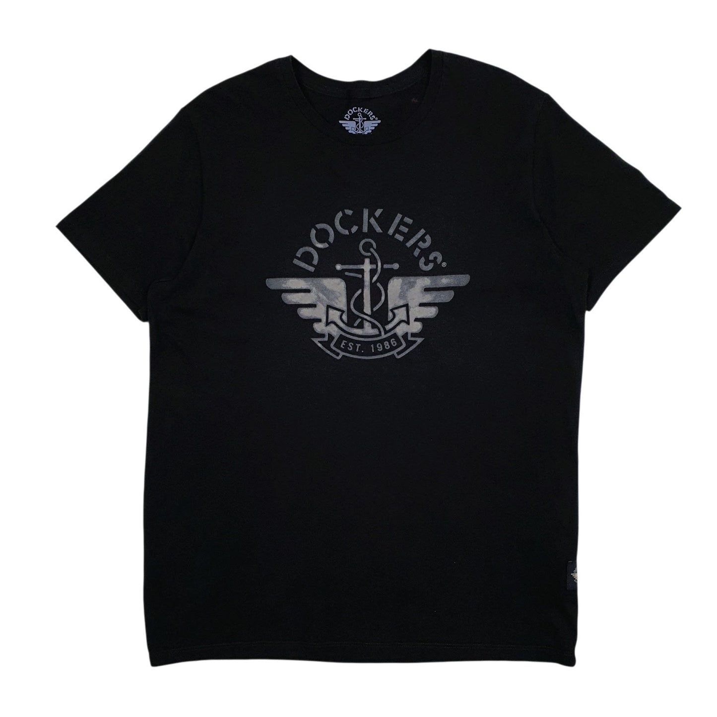 Mens Black Dockers Levis Short Sleeve T Shirt
