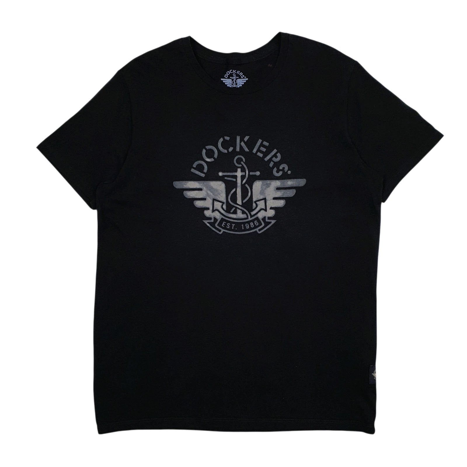 Mens Black Dockers Levis Short Sleeve T Shirt