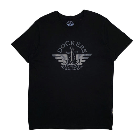 Mens Black Dockers Levis Short Sleeve T Shirt