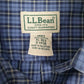 Mens Blue L.L.Bean   Shirt